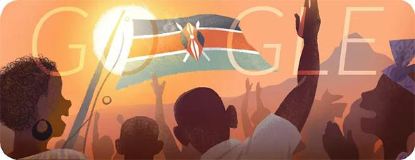 谷歌涂鸦肯尼亚